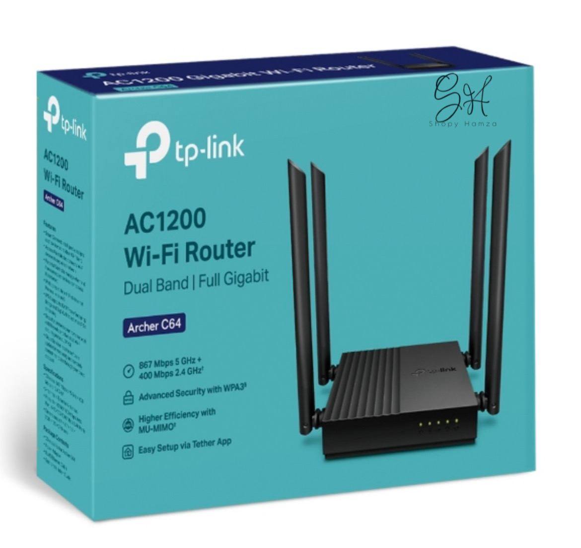 TPLink Archer C64 - Routeur Wi-Fi Dual Band AC1200